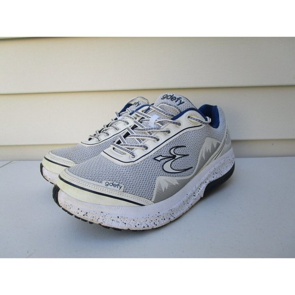 Gravity Defyer Men\'s GDEFY Mighty Walk Athletic Shoes White Blue - Size 11.5 W main image 10